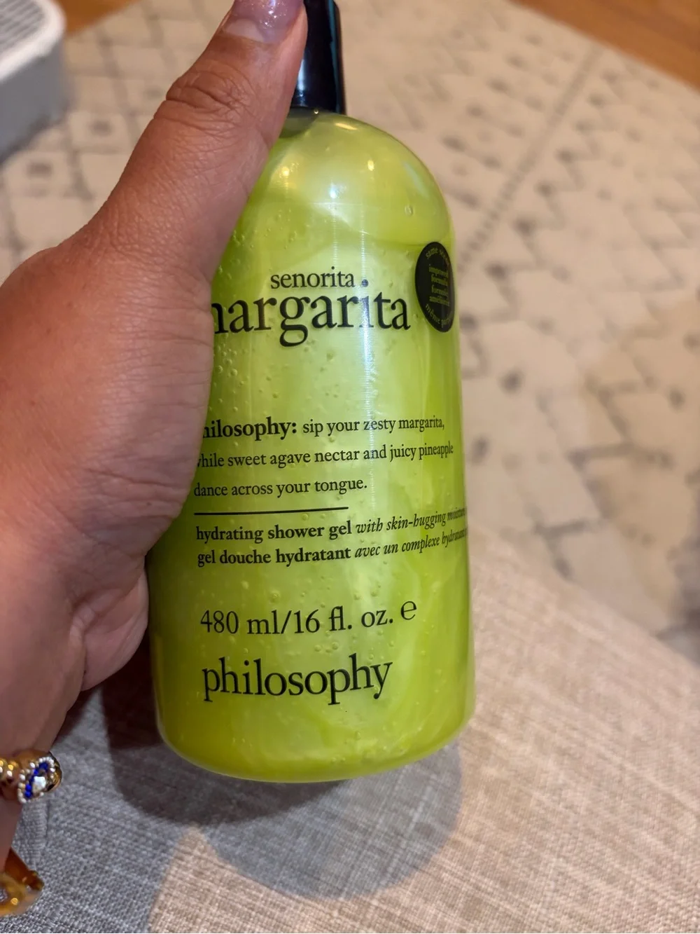 Philosophy Senorita Margarita Hydrating Shower Gel - NIB